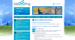 Desktop Screenshot of becycling.co.uk